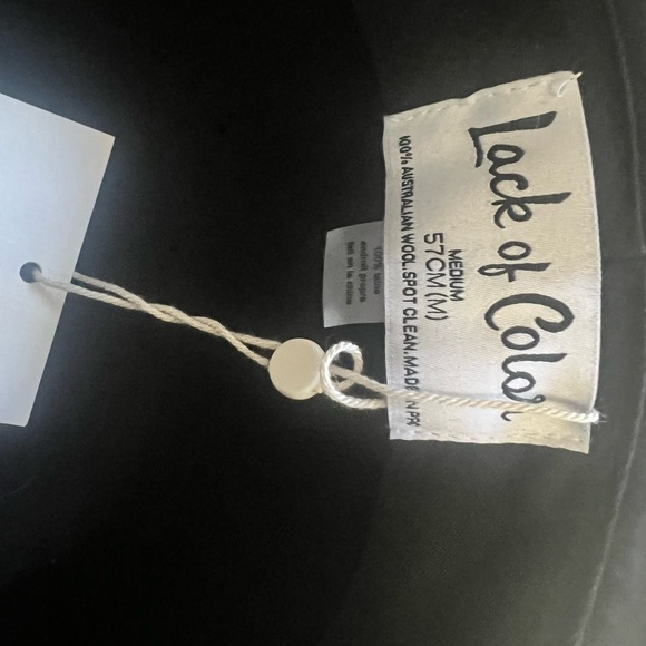 ❌SOLD❌ of Color Phoenix Vintage Ribbon Fedora in Black NWT - Picture 8 of 11